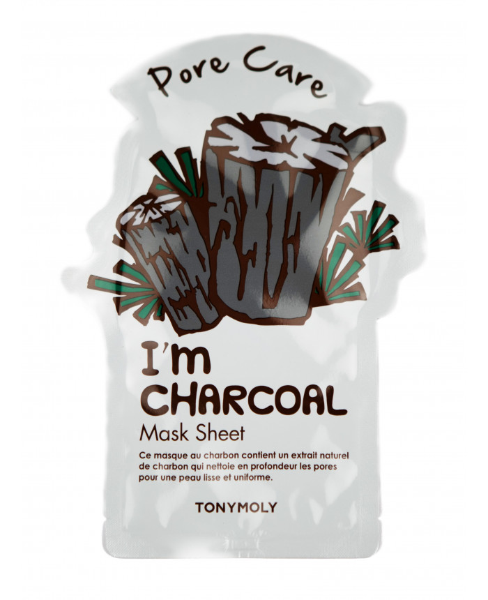 TONYMOLY I'm Charcoal Pore Care Mask Sheet 21 g