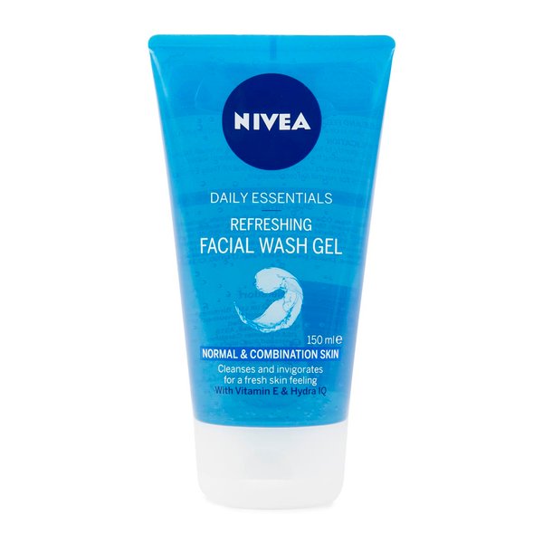 Nivea Daily Essentials Refreshing Facial Wash Gel 150ml-normal& Combination Skin