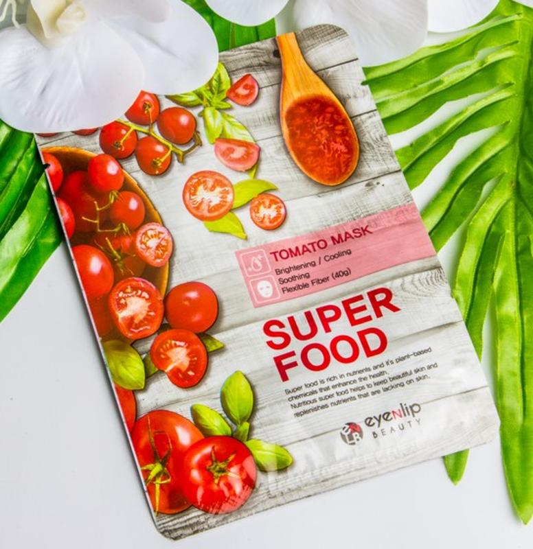 eyenlip Super Food Маска тканевая c экстрактом томата | 23мл | Super Food Tomato Mask