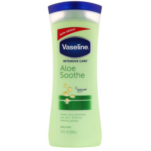 Vaseline, Intensive Care, Aloe Soothe Non-Greasy Lotion, 10 fl oz (295 ml