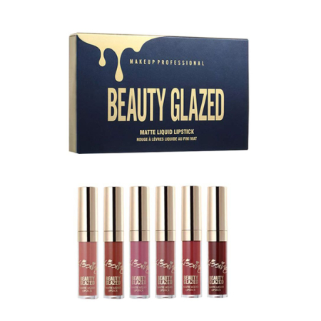 Beauty Glazed - Matte Liquid Lipstick set 6pc