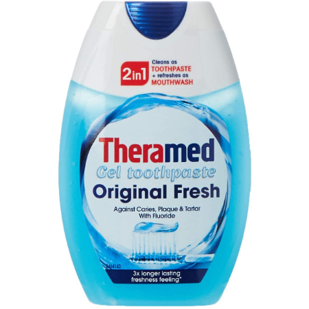 Theramed 2 in 1 Gel Toothpaste & Mouthwash Original Fresh - 75ml