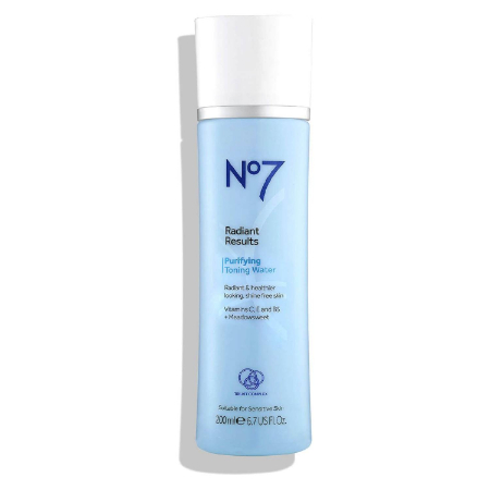 No7 Radiant Results Purifying Toning Water 200ml